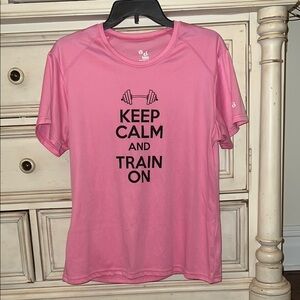 Pink Athletic Works Graphic Tee